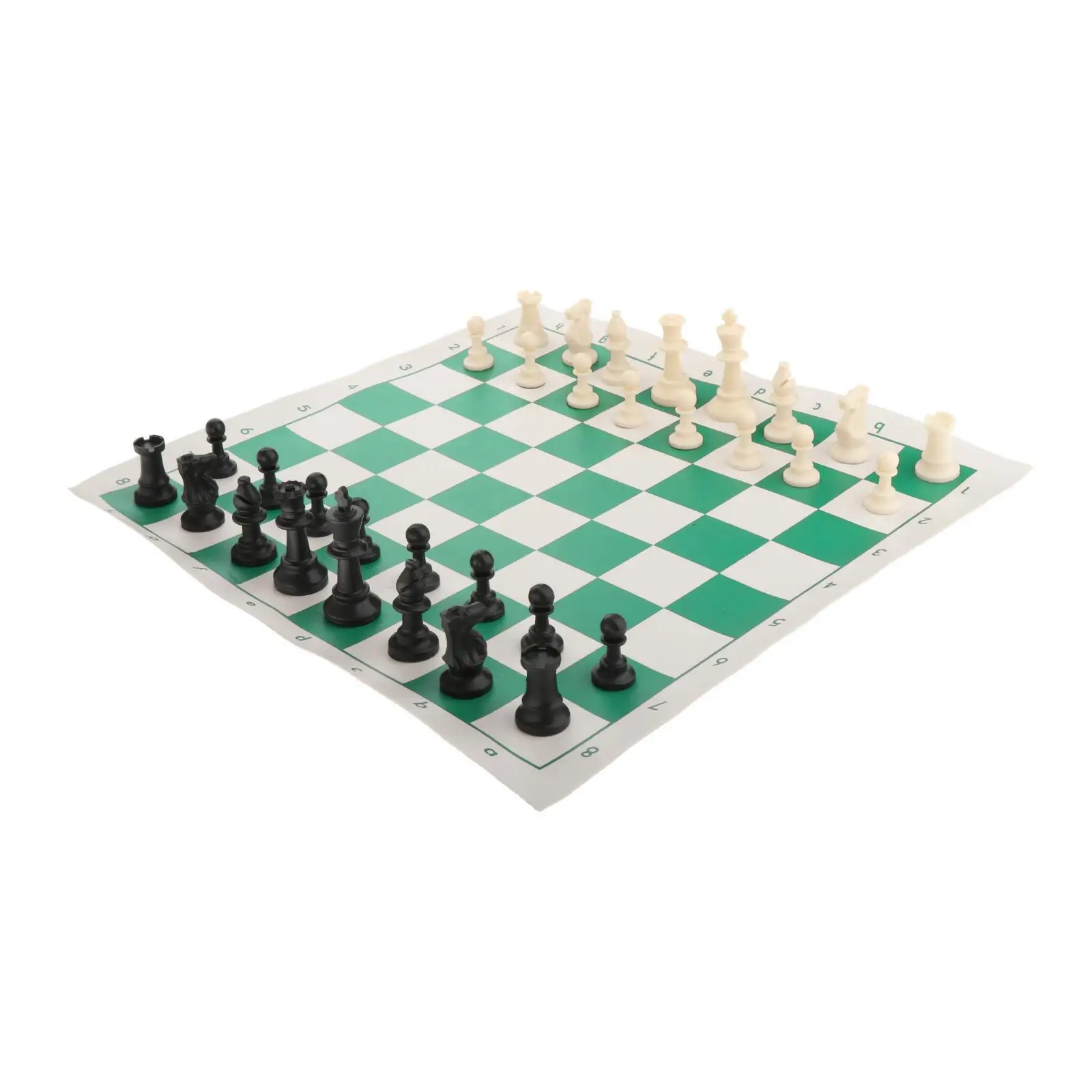 Reisen im Freien Portable Chess Set Board Games Portable International Chess Set for Party Activities Chess, Board Size 38x8cm