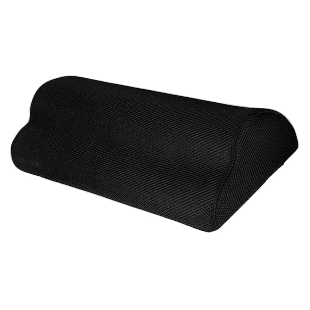 Foot Rest , Soft Foam Foot Cushion  Foot Stool  for Office and Home Accessories,Non(Black)