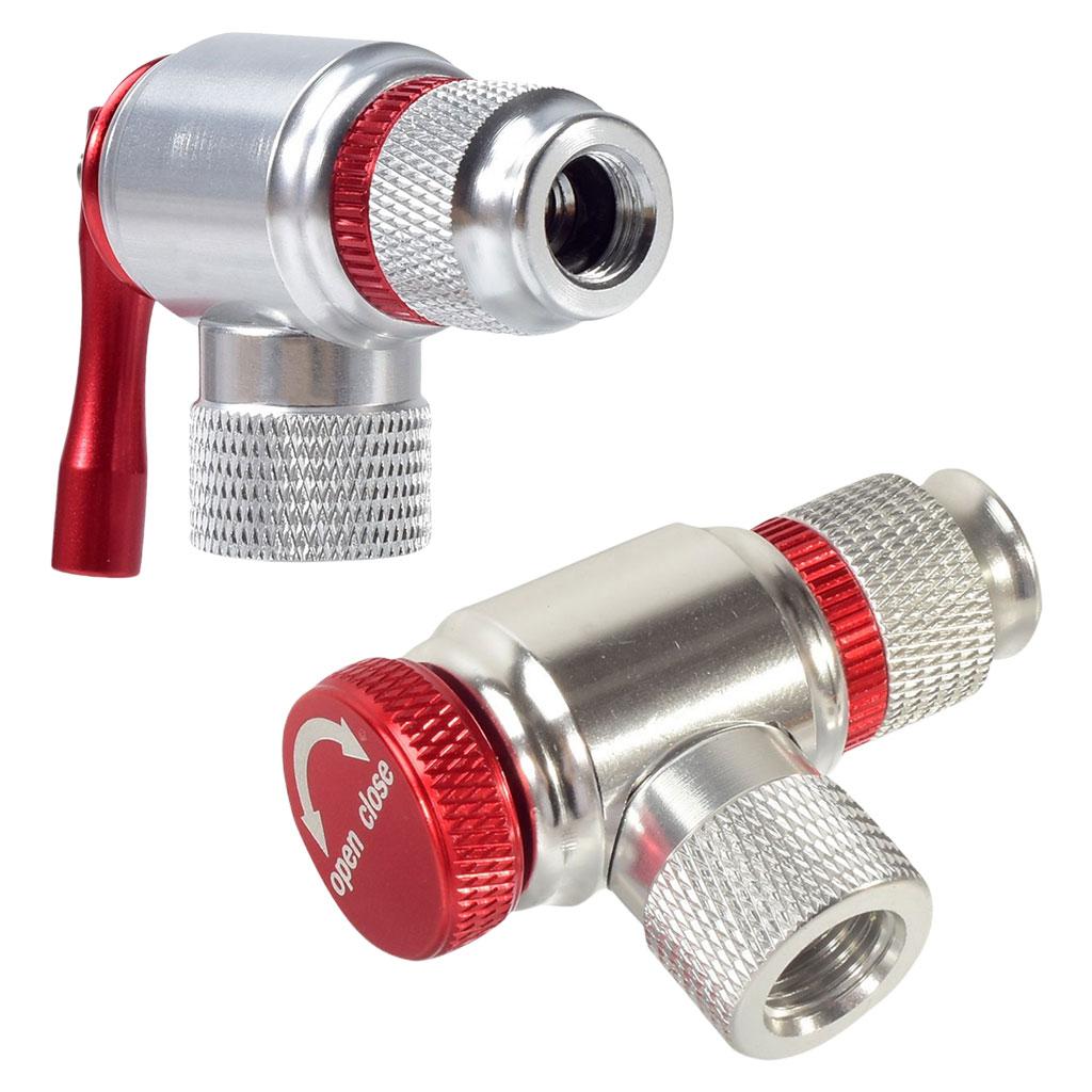 Bike CO2 Inflator Head Portable Quick & Easy Cycling Repair Accessories