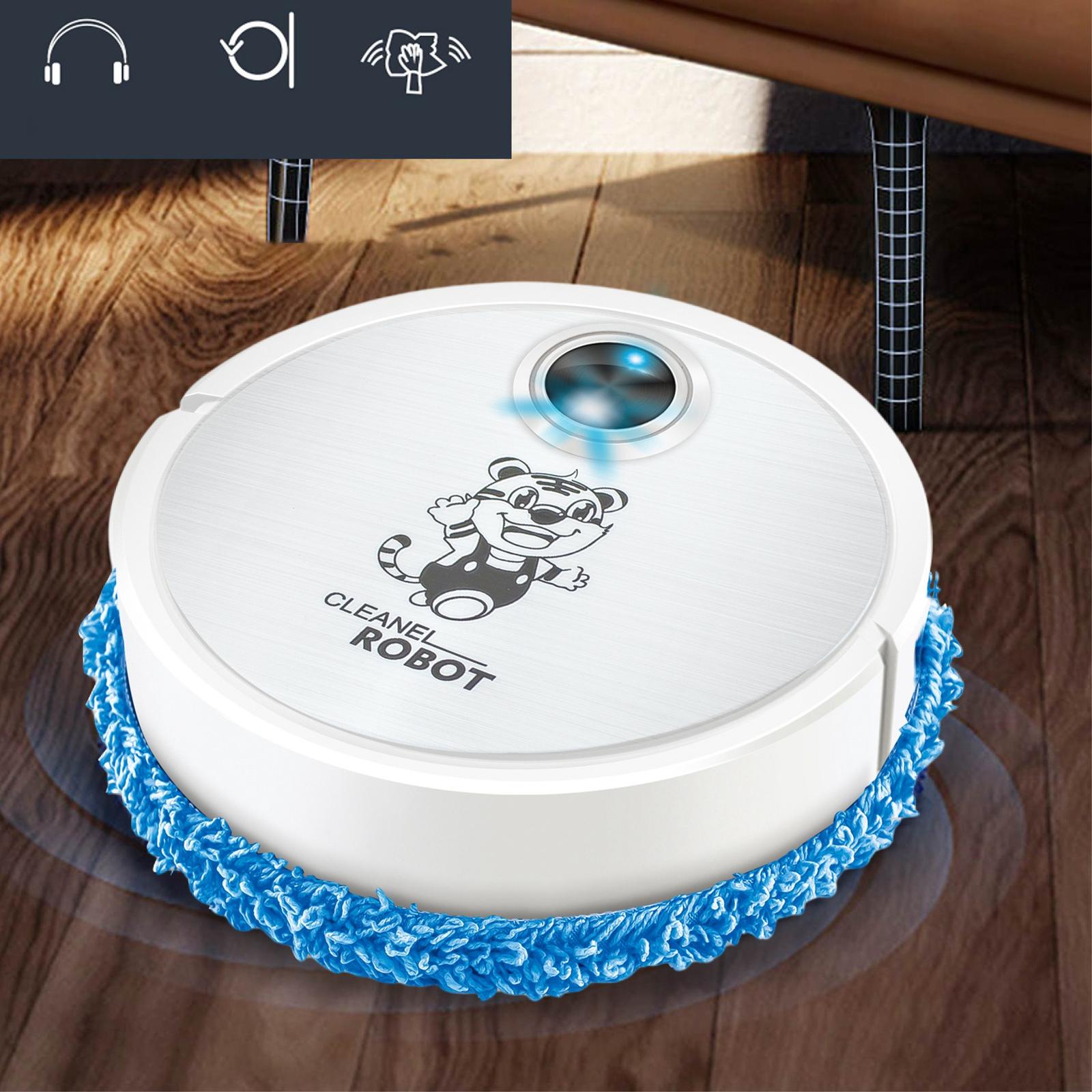 Title 2, Intelligent Mopping Robot Cleaner Cordless Mop ...