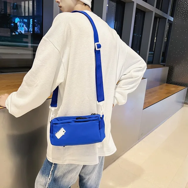 2021 Men Crossbody Bags Fashion Mini Shoulder Bag Solid Color Travel Phone  Pouch Unisex Trend Messenger Pouch Boy Handbag - AliExpress