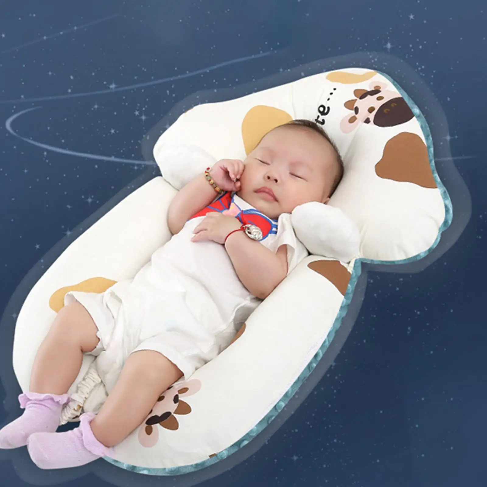 Soft Sleeping Pillow Comfortable Breathable for Girls Newborn Sleeping