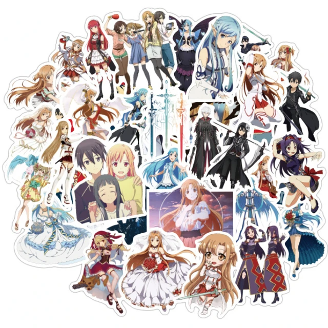 Sticker sticker System Sticker Set SWORD ART ONLINE - Full Dive