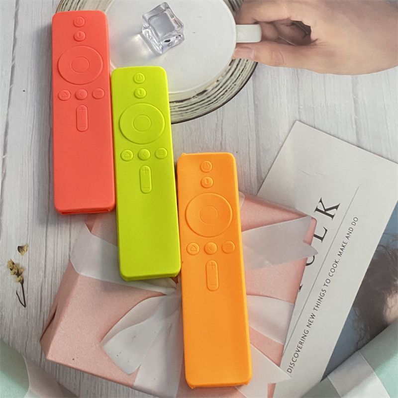 Farbe weiches Silikon Fernbedienung gehäuse staub dichte rutsch feste mi Remote-TV-Stick Abdeckung für Xiaomi 4a – Detail 3
