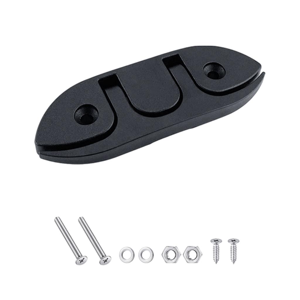 120mm Boat Flip up Folding Pull up Cleat W/Screws Hardware