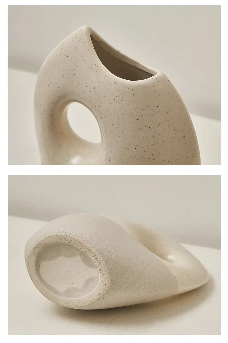 Modern Abstract Ceramic Art Vase