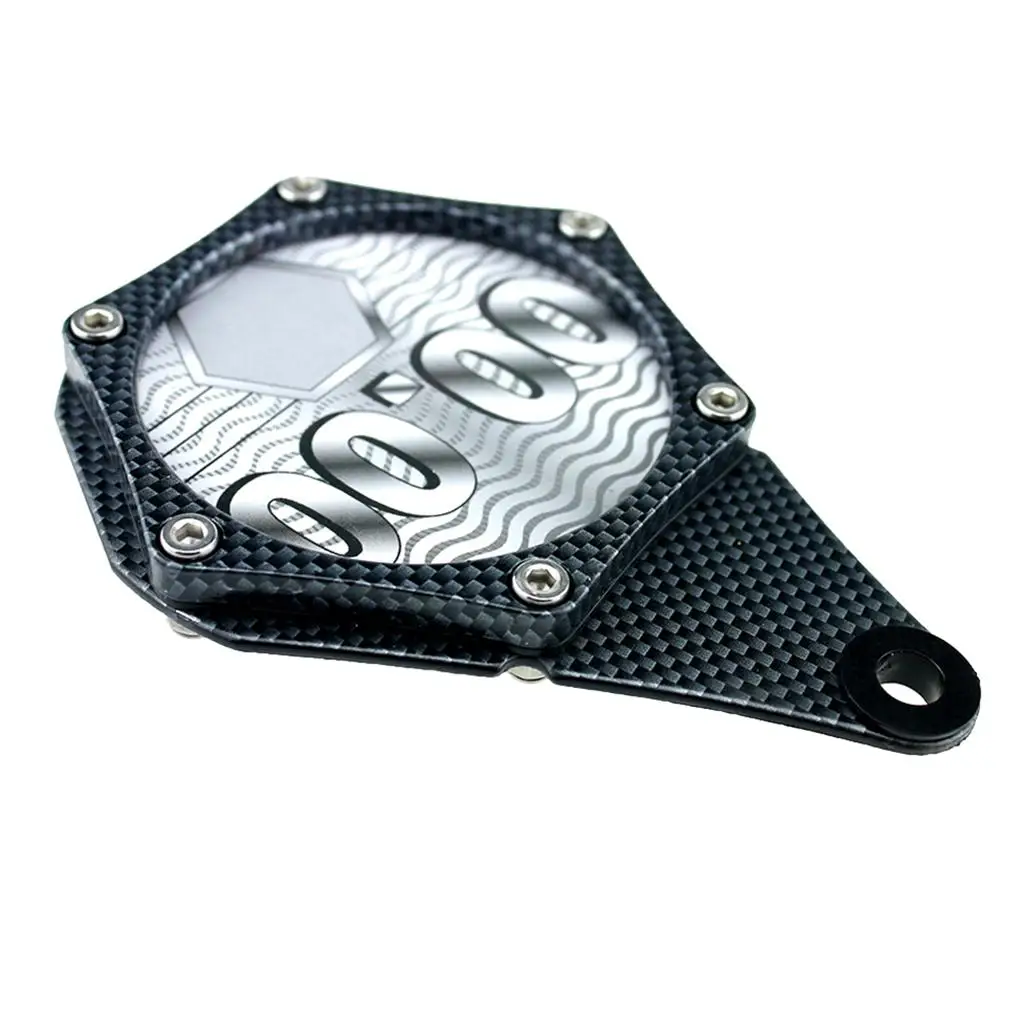 Water Resistance Seal Tax Disc Permit Holder Metal Alloy for Motorbike Scooter