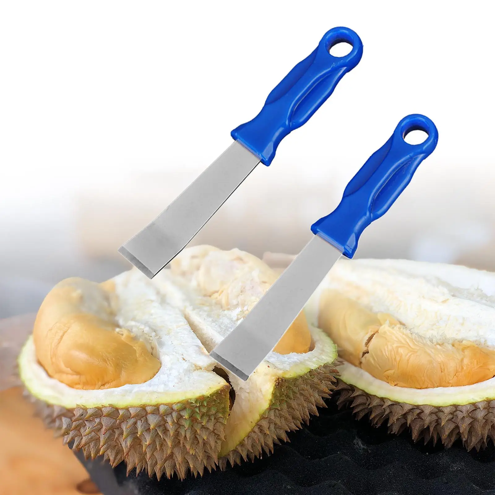 2 Pieces Durian Opener Glue Removal Tool for Restaurant Grocery Camping