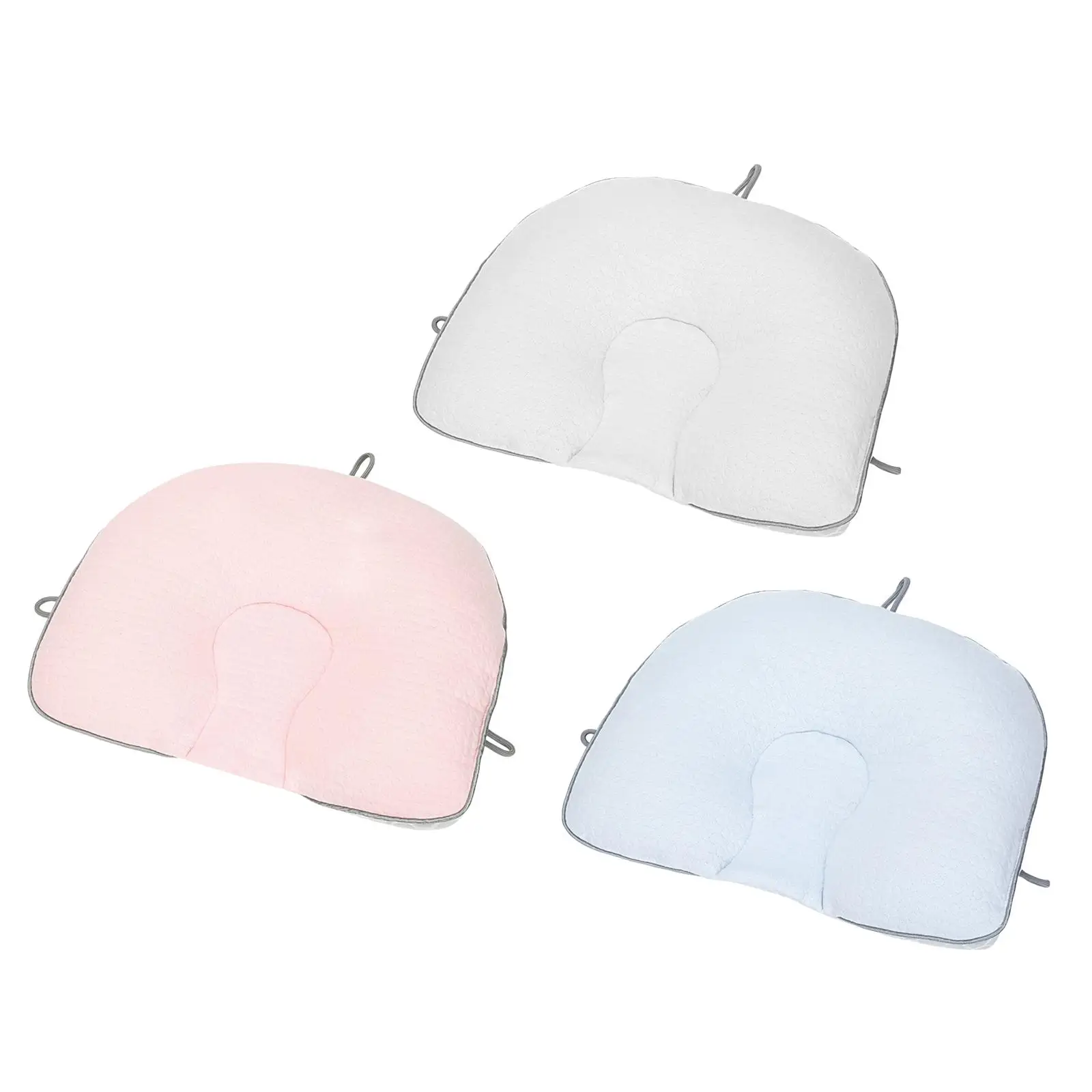 Ergonomic Infant pillow for Sleeping Adjustable 0-12 Months Baby Head Pillow
