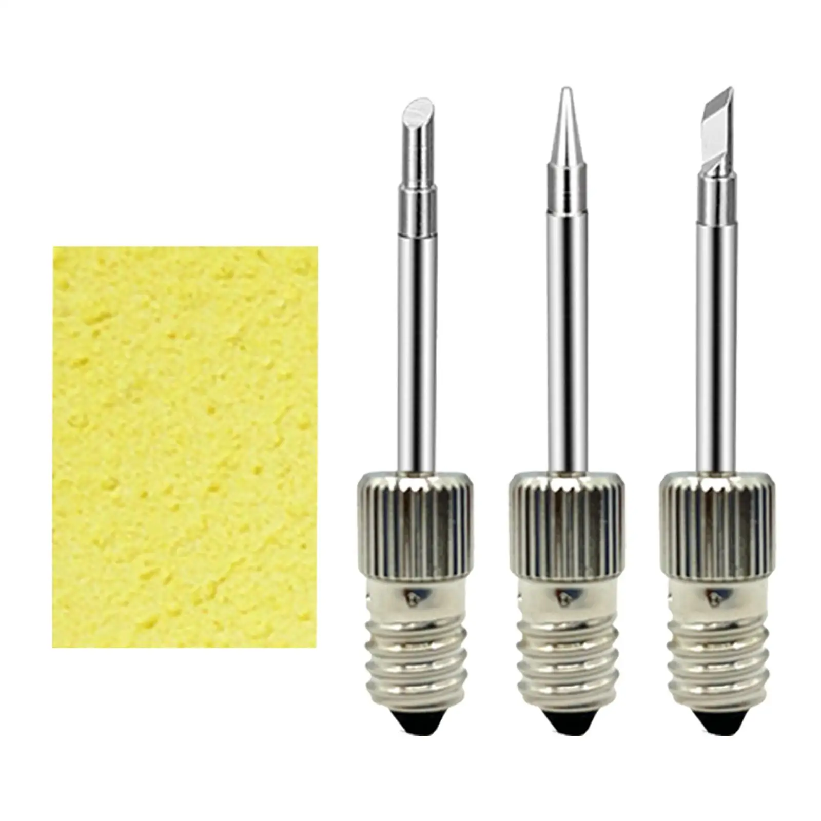 3 Pieces Soldering Tips Replacement for E10 Interface Soldering Tips Tools