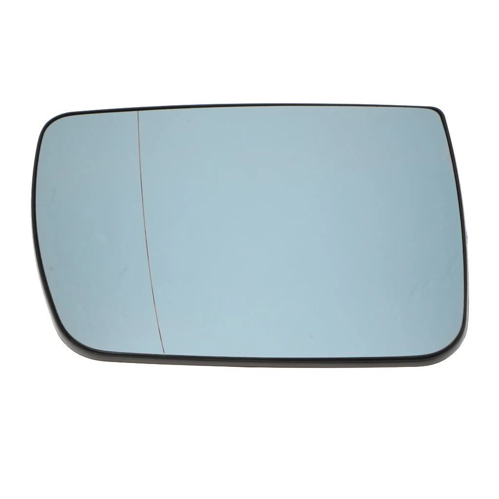 Door Wing Mirror Glass Heated Blue  Side for  X5 E53 99-06