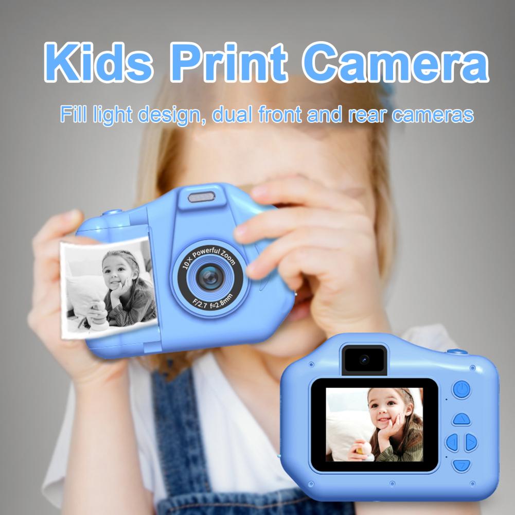 Title 15, Kids Print Camera HD-compatible Pixel Digital T...