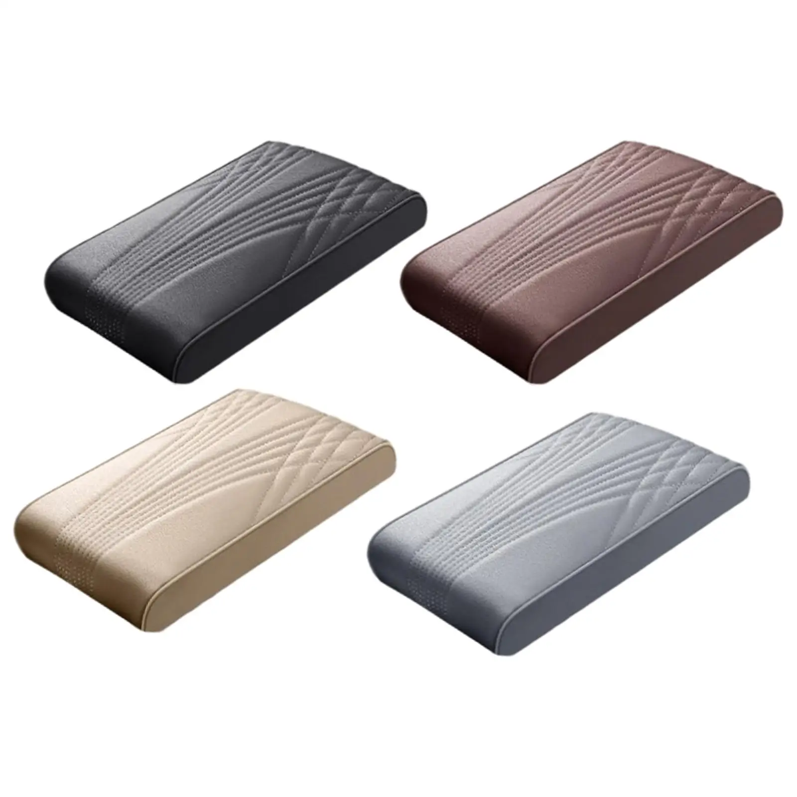 Car Center Console Box Cushion Pad Breathable Universal Interior Accessories Car Armrest Pad for Most Car Vehicle SUV Truck