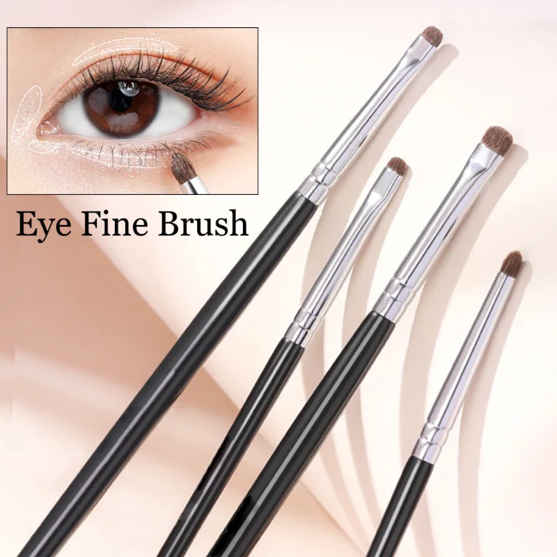 Best of Professional Fine Eyeshadow Brushes Soft Horse Hair Eyelid Highlighter Lying Silkworm Smudge Makeup Brushes Eyes Make Up Tools Reviews & Tips