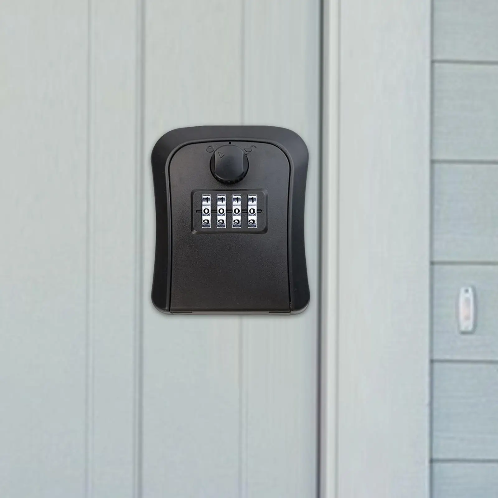Outdoor Key Storage Lock Box 4 Digit Wall Mounted for Garden Indoor Home
