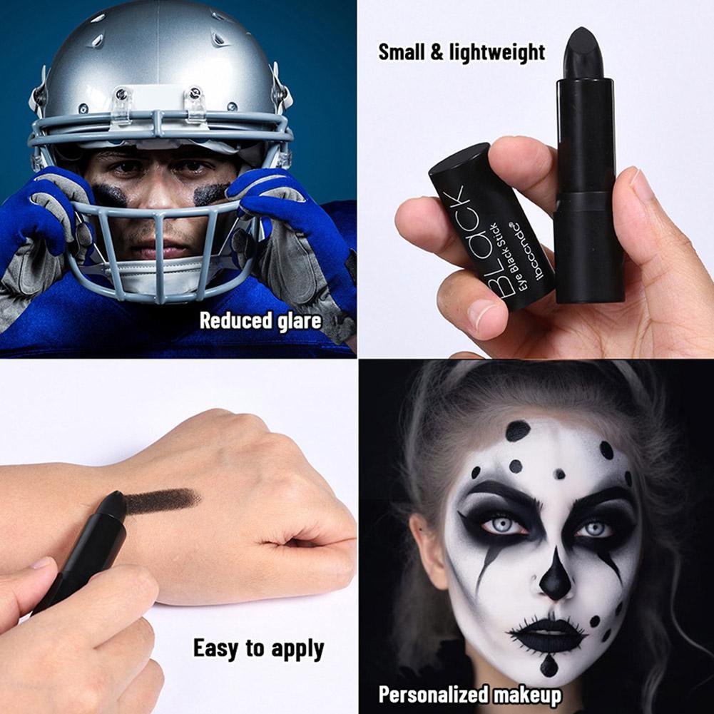 Best of Black Eye Face Body Paint Stick Cream Eyeblack Tube Black Body Painting Blendable Sticks For Halloween Cosplay Joker Makeup E7C8 Reviews & Tips - Image 5