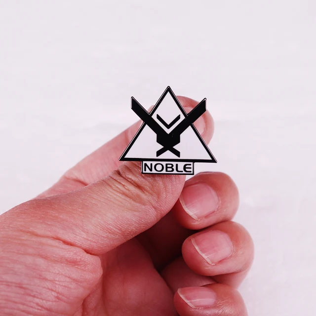 Halo Game Noble Team Symbol Enaeml Pin Badge Gamer Player Gifts Jewelry -  Brooches - AliExpress