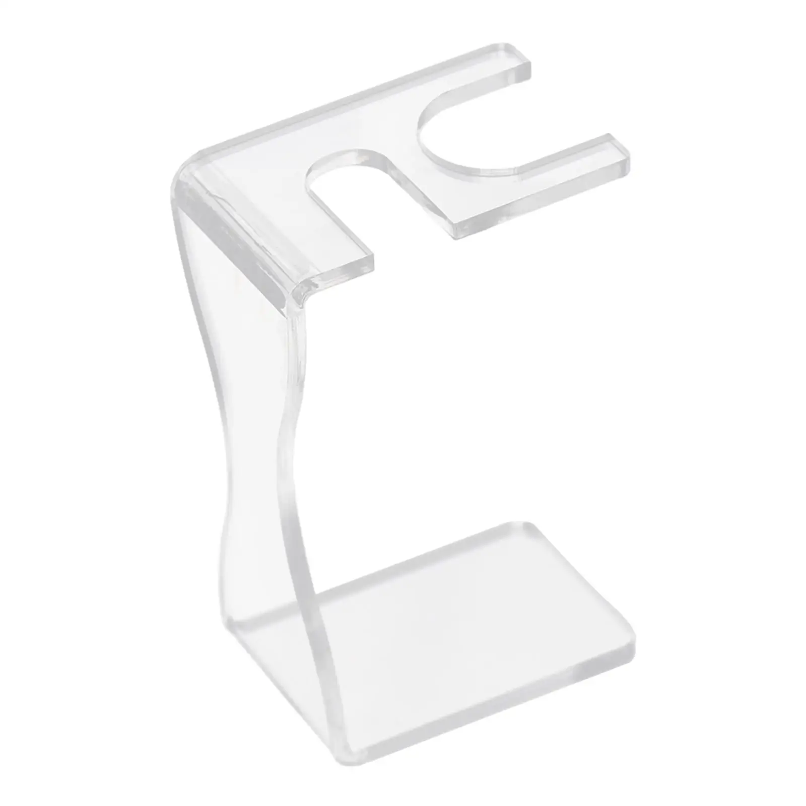 Manual Shaver Stand Holder Rack Multifunctional Functional Anti Slip Base Durable Height 11.2cm for Wet Shaving Enthusiastic