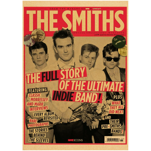 The Smiths Posters Decor Live Room Bedroom Kraft Paper Wall