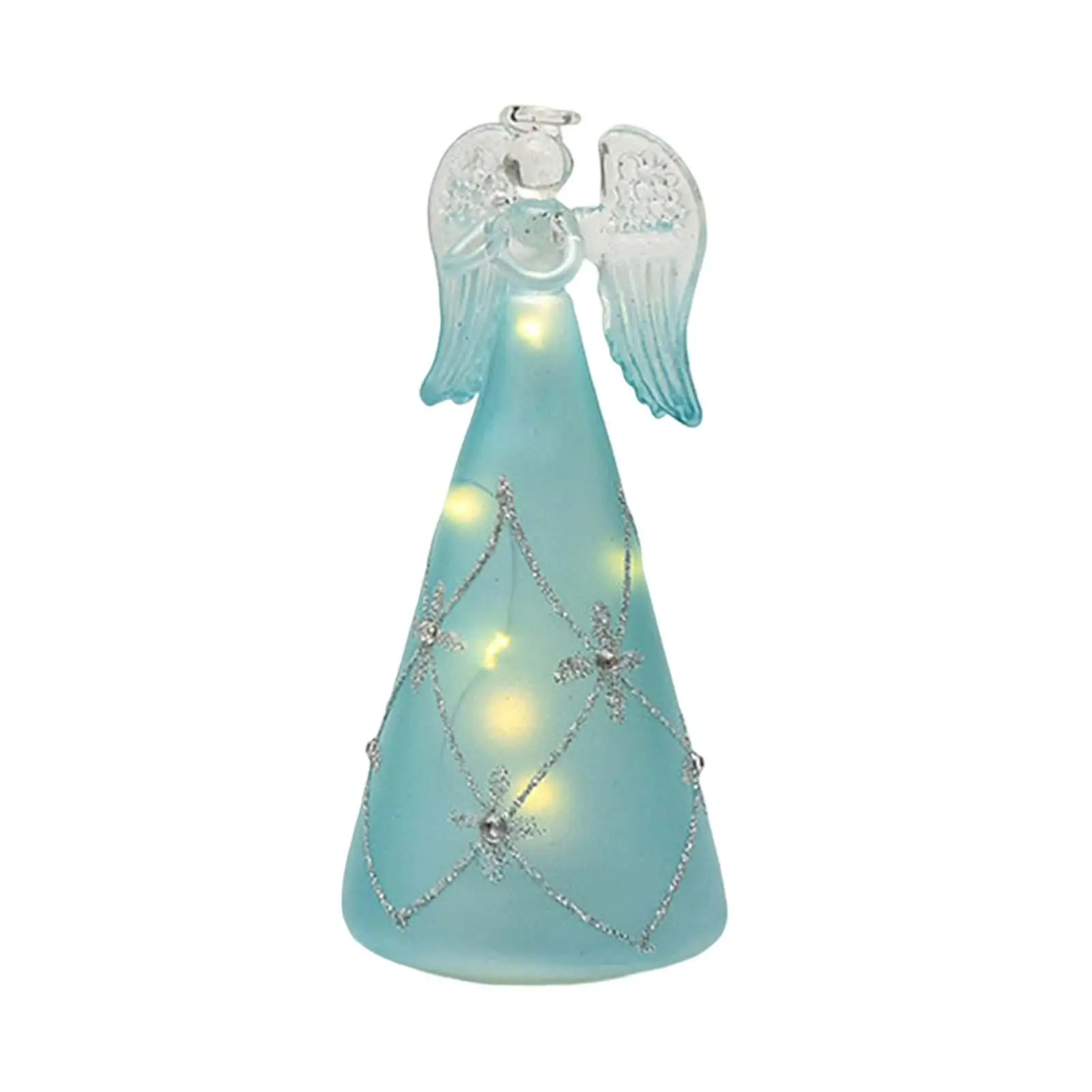 Glass Christmas Tree Night Fairy Lights for Wedding Xmas Decoration