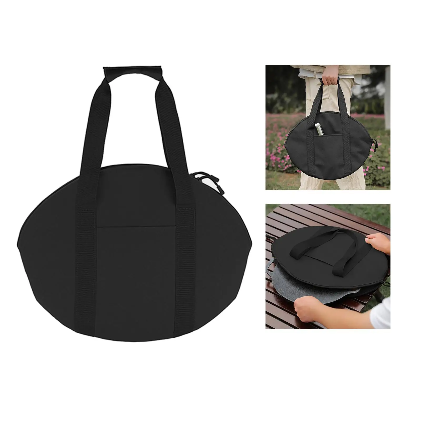 Cast Iron Skillet Bag grill per bbq Pan Storage Bag Heavy Duty Chef Bag for Camping Cookware or Dutch Oven Accessories