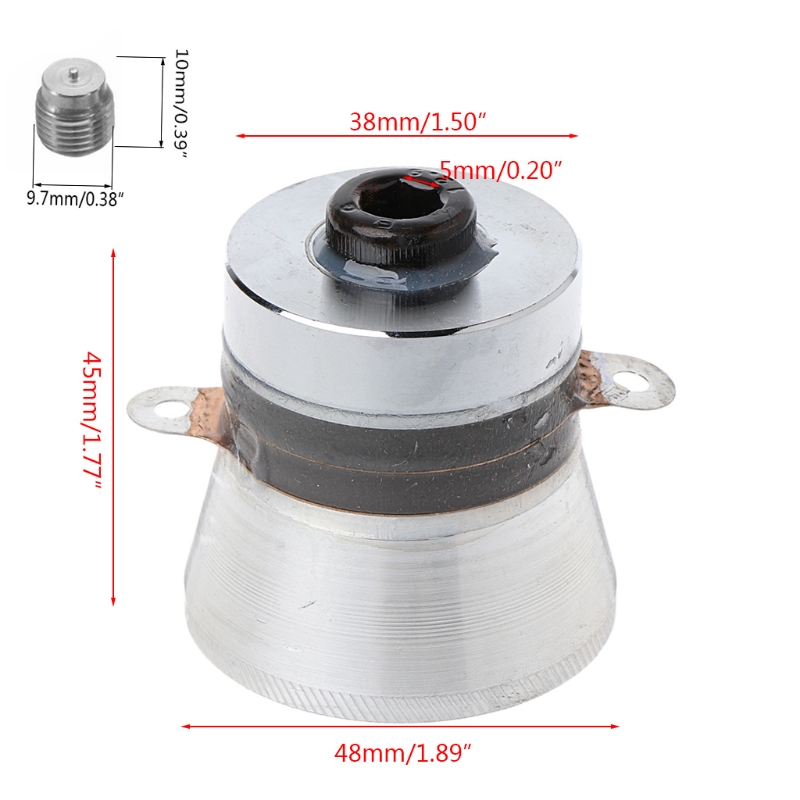 limpeza do transdutor da limpeza de 60w 40khz