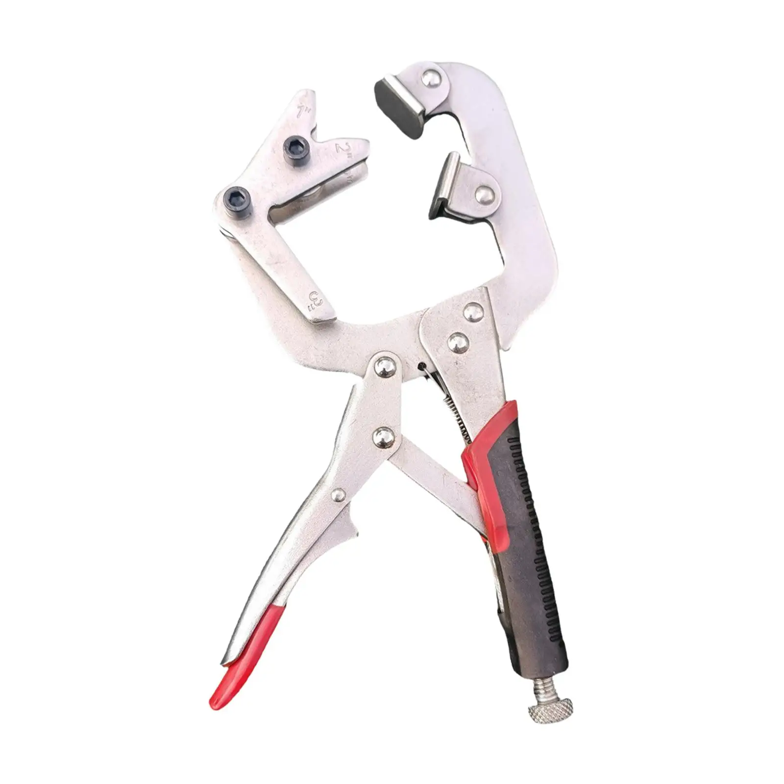 Locking Clamps 10 inch Adjustable Heavy Duty Welding Pipe Plier Clamp Set Clamp Locking Pliers for Auto Woodwork Home Farm