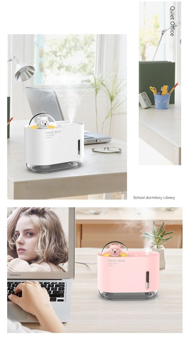 Title 10, New cute pet air spray humidifier USB mini spa...