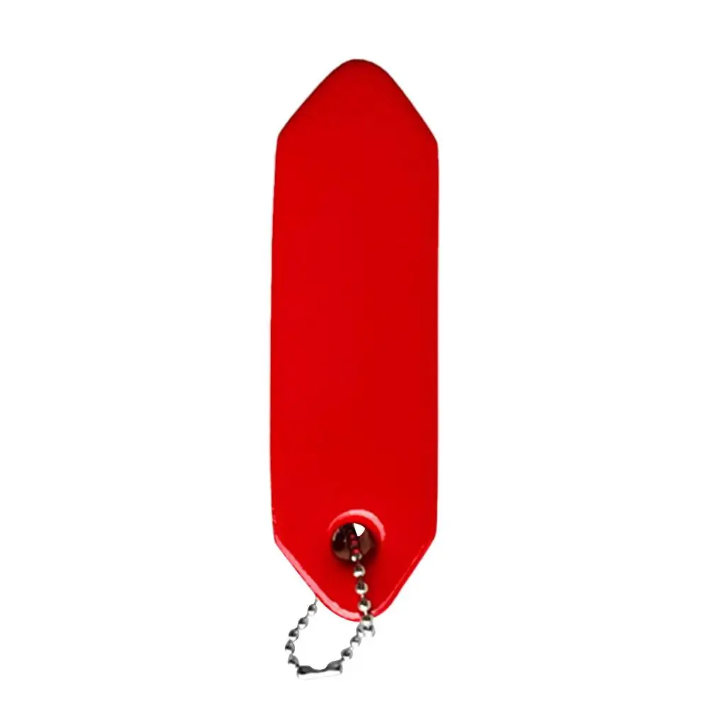  Coated Floating Key Ring Chain Foam Buoyant Keys Float Keychian Red