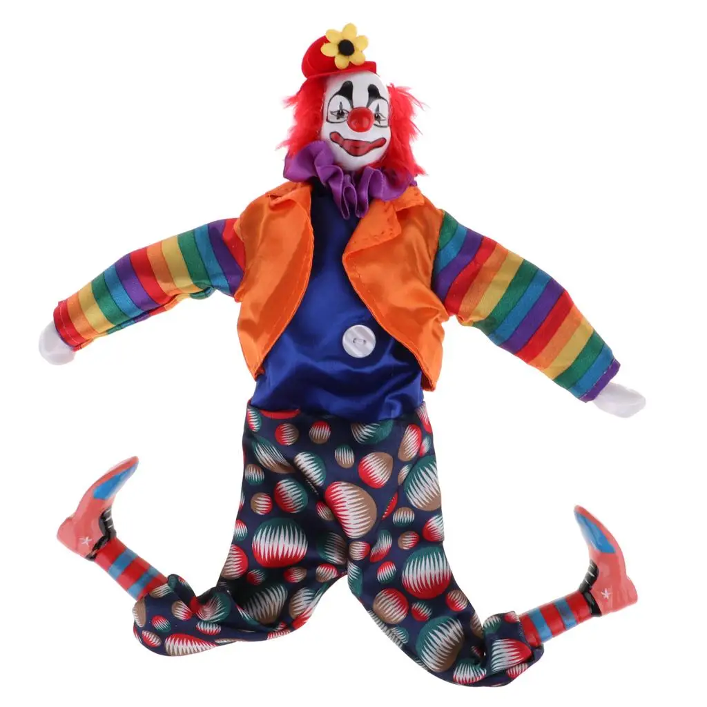 Creative Clown Doll Puppet Holiday Gift for  Christmas Gifts  Home Decoration #3