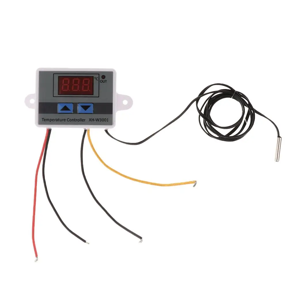 Digital Thermocouple Temperature Controller With Sensor From -50  To 110 