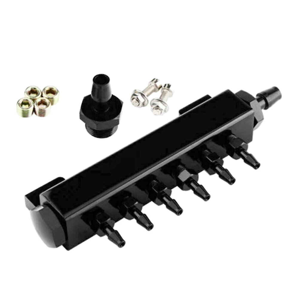 Intake Manifold Kit for Vacuum Block with 6 Connections, Wastegate Turbo Boost