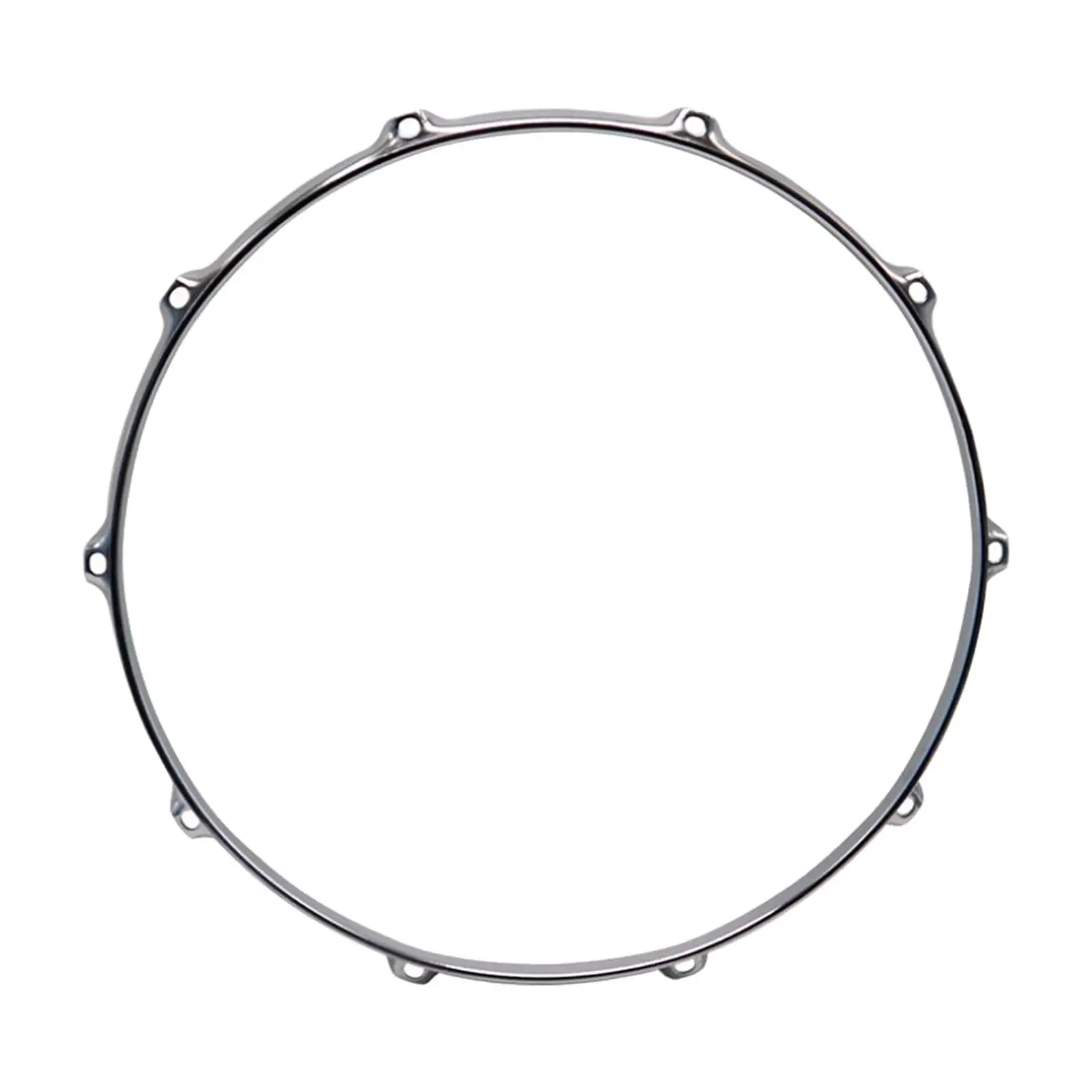 Drum Hoop Portable 14 inch 8 Lug Batter Hoop for Accessory Home Decor Office