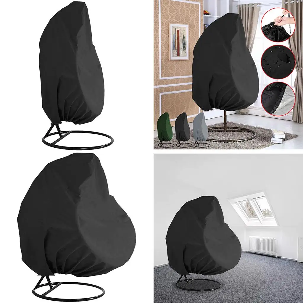 Egg Chair Cover Stand Hammock Lounge for Patio Balcony Friends