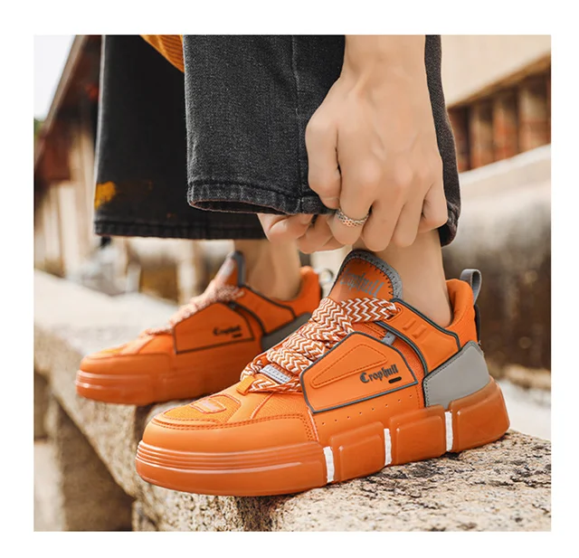 Güneşkızı Sneakers - Orange - Flat - Trendyol