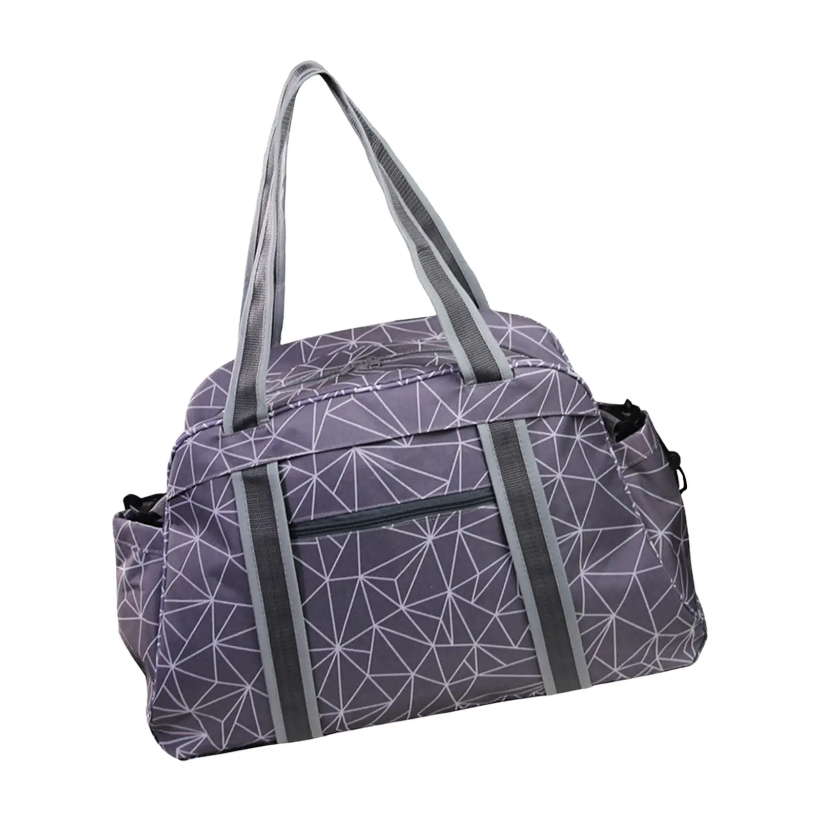 Portable Sports Gym Bag Weekender Bag Carry On Tear Resistant Yoga Mat Holder Large Capacity Travel Duffle Bag for Apparel Trip