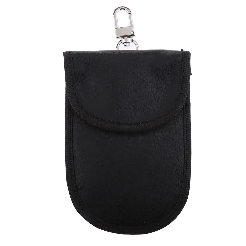 Key Fob Protector Bag, Car Fob Pouch Fob Protector Signal Blocking Bag Pocket Black