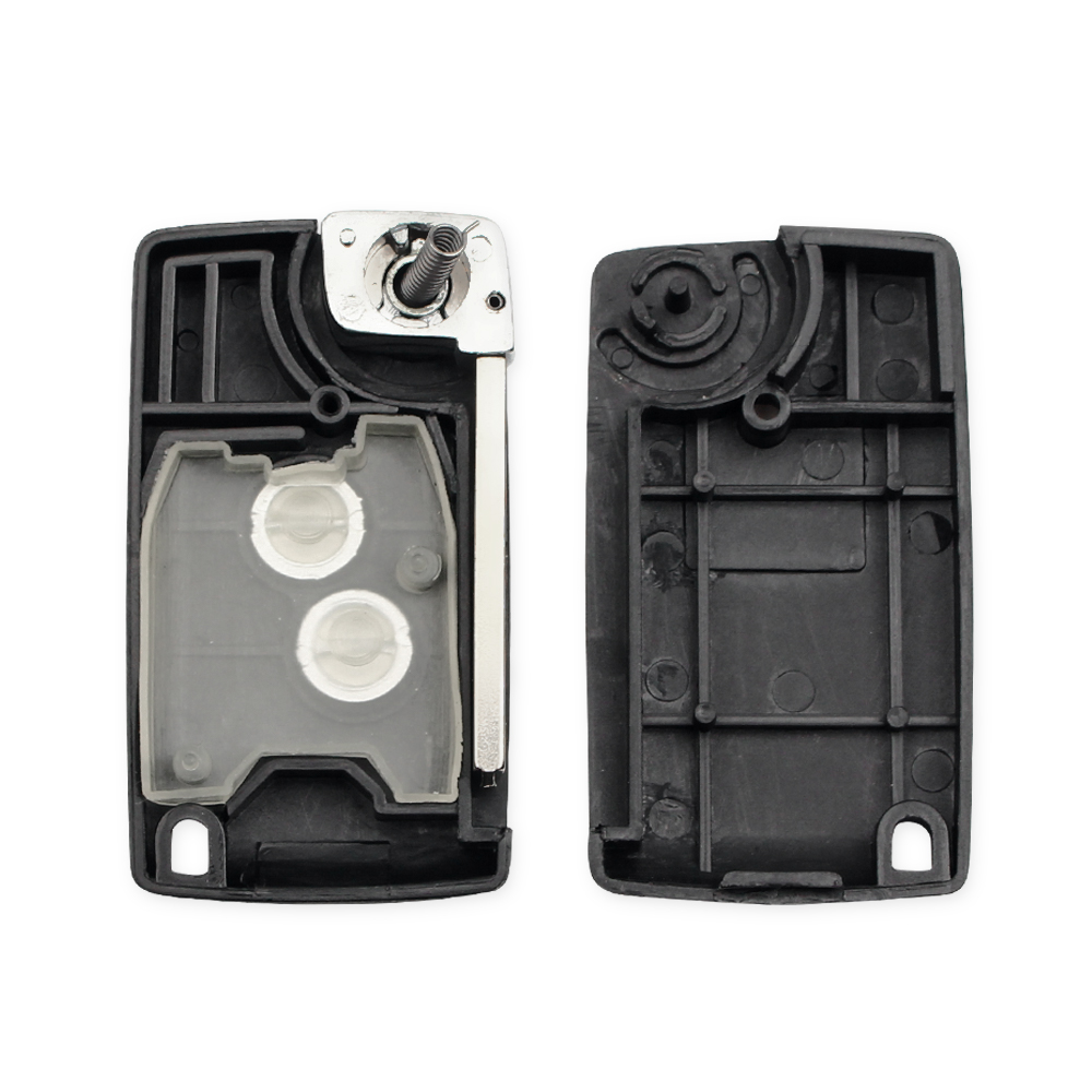 KEYYOU 1PCS Geändert Version Klapp Auto Schlüssel Für Toyota AYGO Für Citroen C1 C3 Für Peugeot 307 VA2 Klinge eintrag Fob Fall 2 Taste – Detail 7