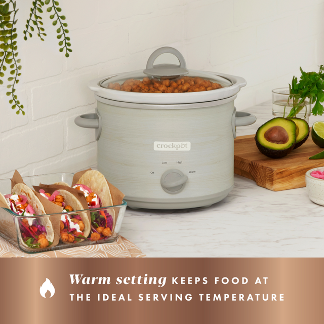 Crockpot 8-Quart Manual Slow Cooker, Rhubarb Multi Cookers 3 Manual Heat  Settings - AliExpress