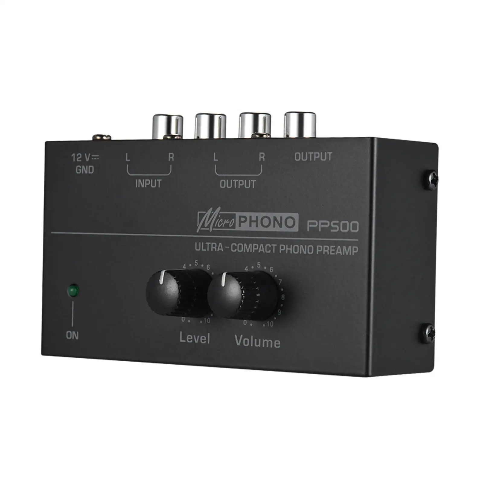 PP500 Phono Turntable Preamp, Low Noise Electronic for LP Vinyl Turntable Amplifier