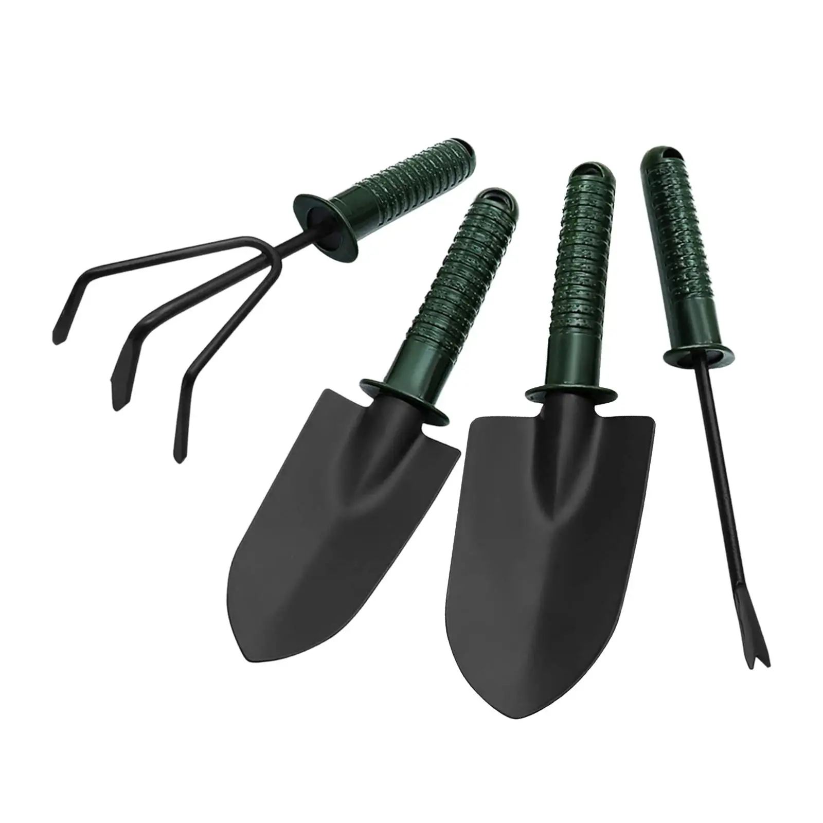 4 Pieces Gardening Tools Planting Tools Vegetables Digging Weeding Garden Accessories for Lawn Yard Bonsai Backyard Mom Gifts