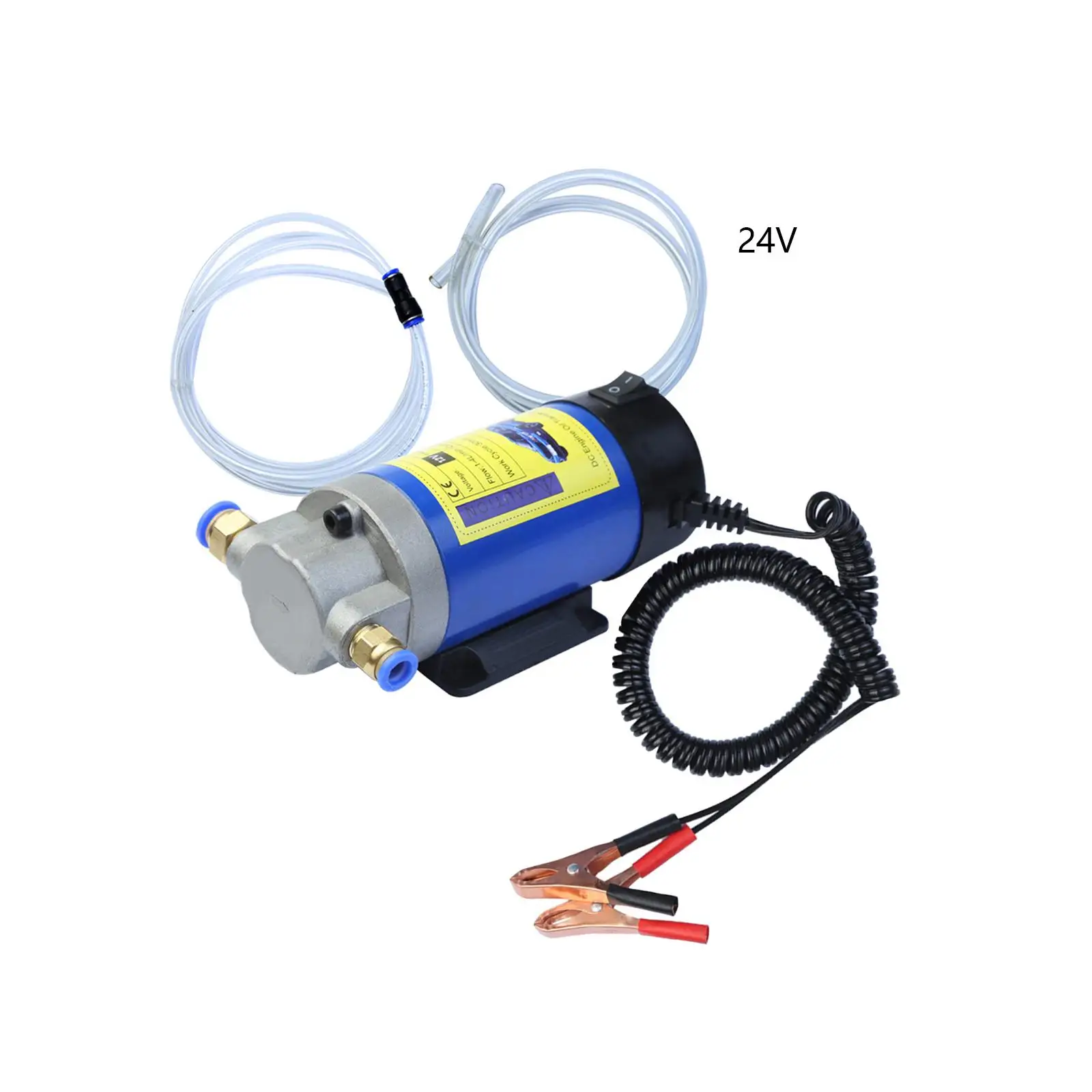 Oil Change Pump Extractor Marine with Clamps with Tubes Suction Transfer Pump Engine Fluid Pump Scavenge for RV Truck Motor