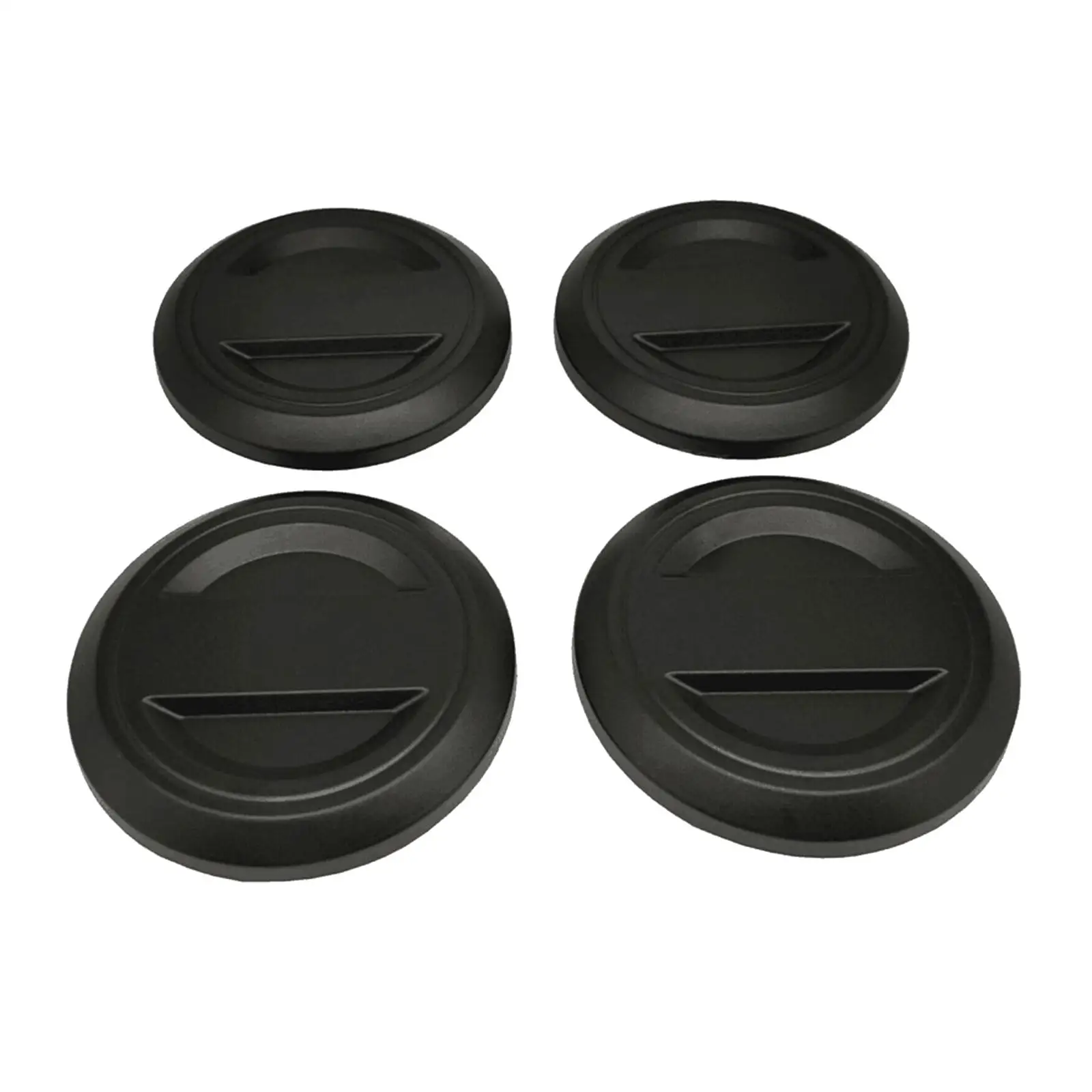 4x 1522872-655 Wheel Center Hub Cap Replacement Black for rzr 4 1000 rzr rzr 4