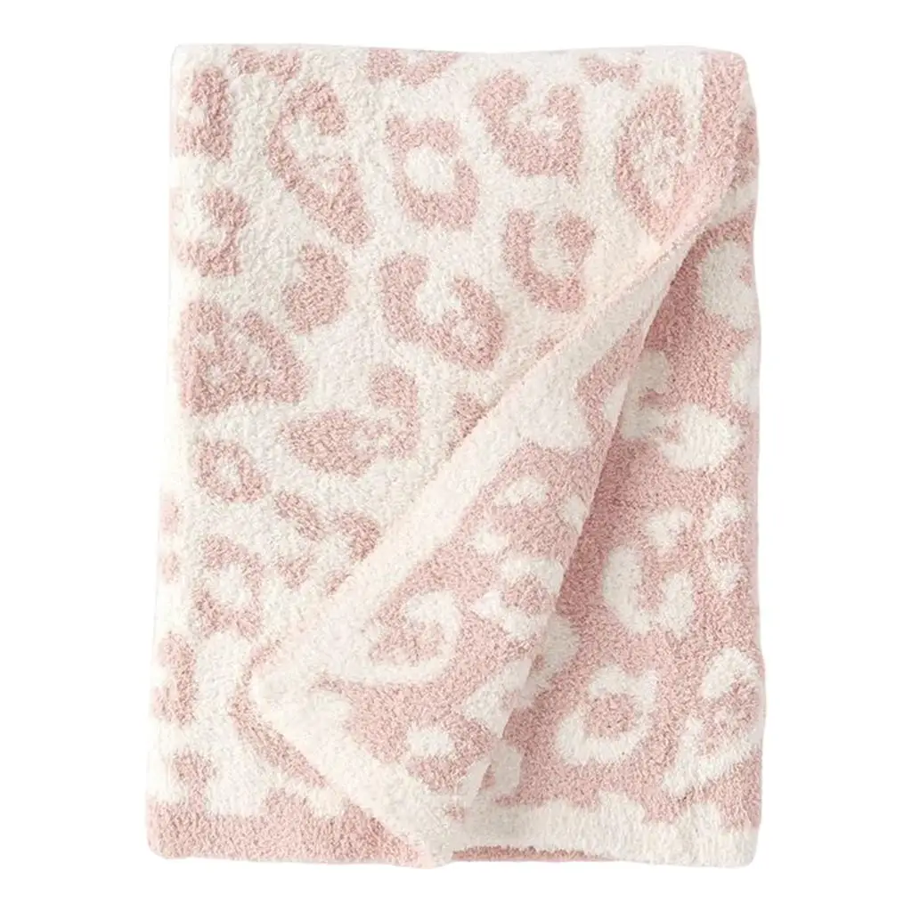 Leopard Print Fleece ,  Fleece  and Sofa ,  and Comfortable Lightweight Blanket