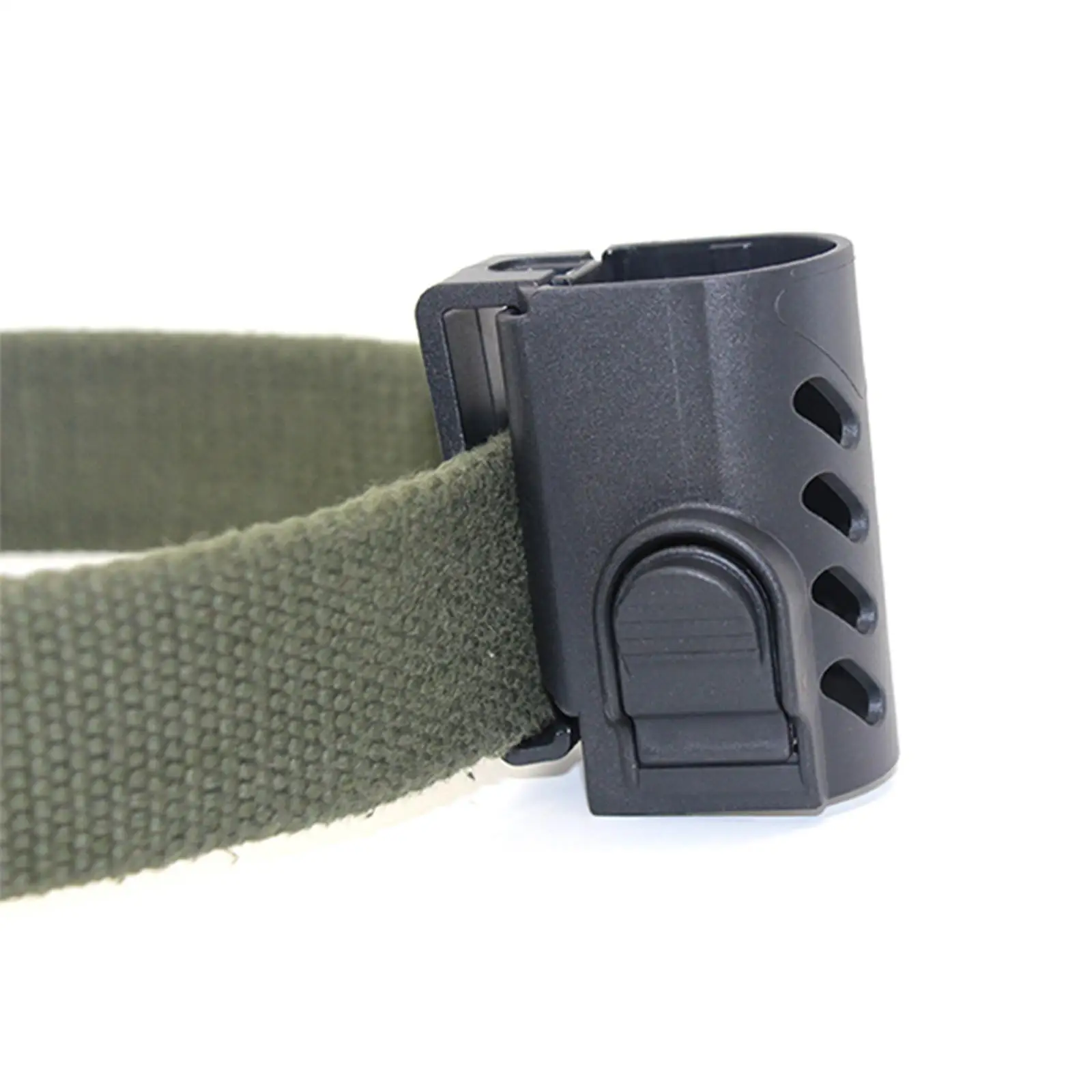 Flashlight Case Holder, Easy to Install Torch Pouch Protective Side Lock System Quick Pull Plastic Belt Clip for Outdoor