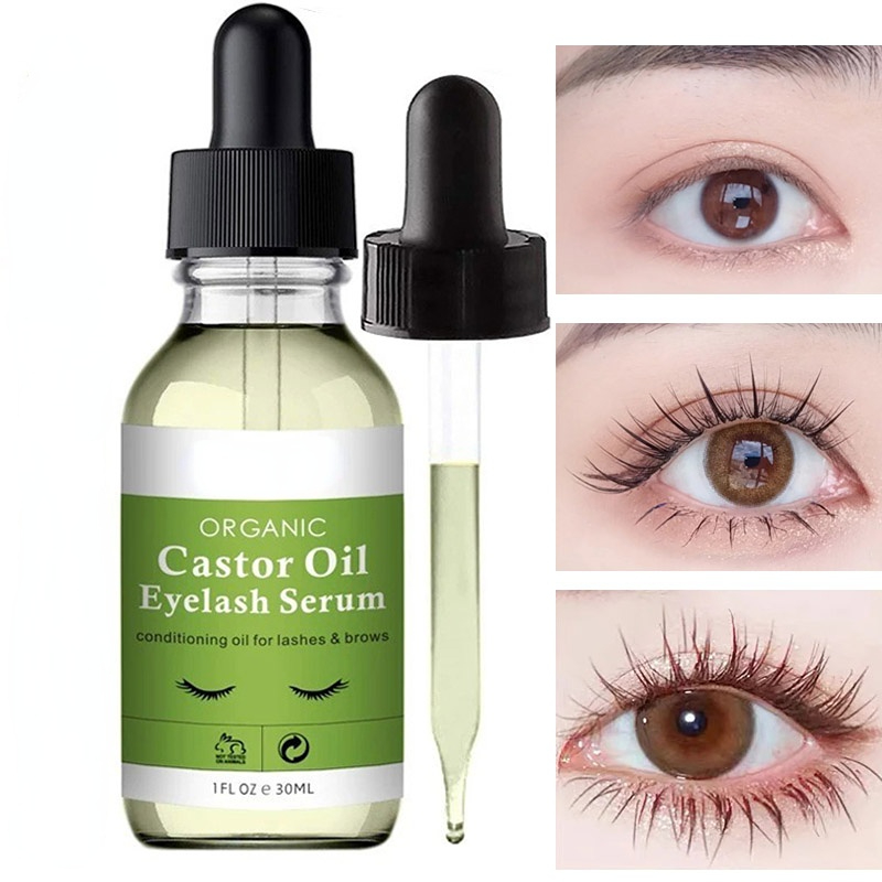 Best of 100% Natural Castor Essence Oil Eyelash Growth Essential Oils Serum Hair Treatment Eyebrow Rapid Growth Liquid Reviews & Tips