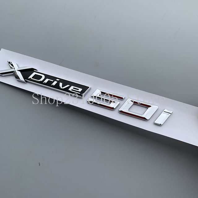 ABS Emblem for X7 XDrive 40i 50i M50i X7M50i M Series Car Side