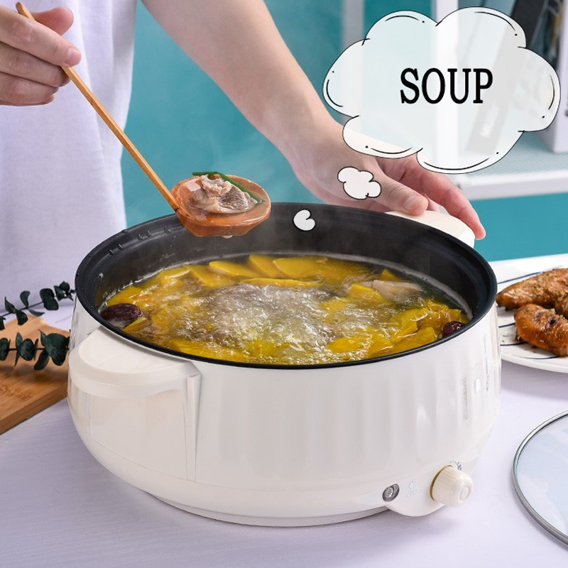 Description Picture 6 of item26CM Electric Multicooker Non-stick 1-5 People Rice Cooker Single/Double Layer Household Rice Cookers Hot Pot Foy Home Dormitory