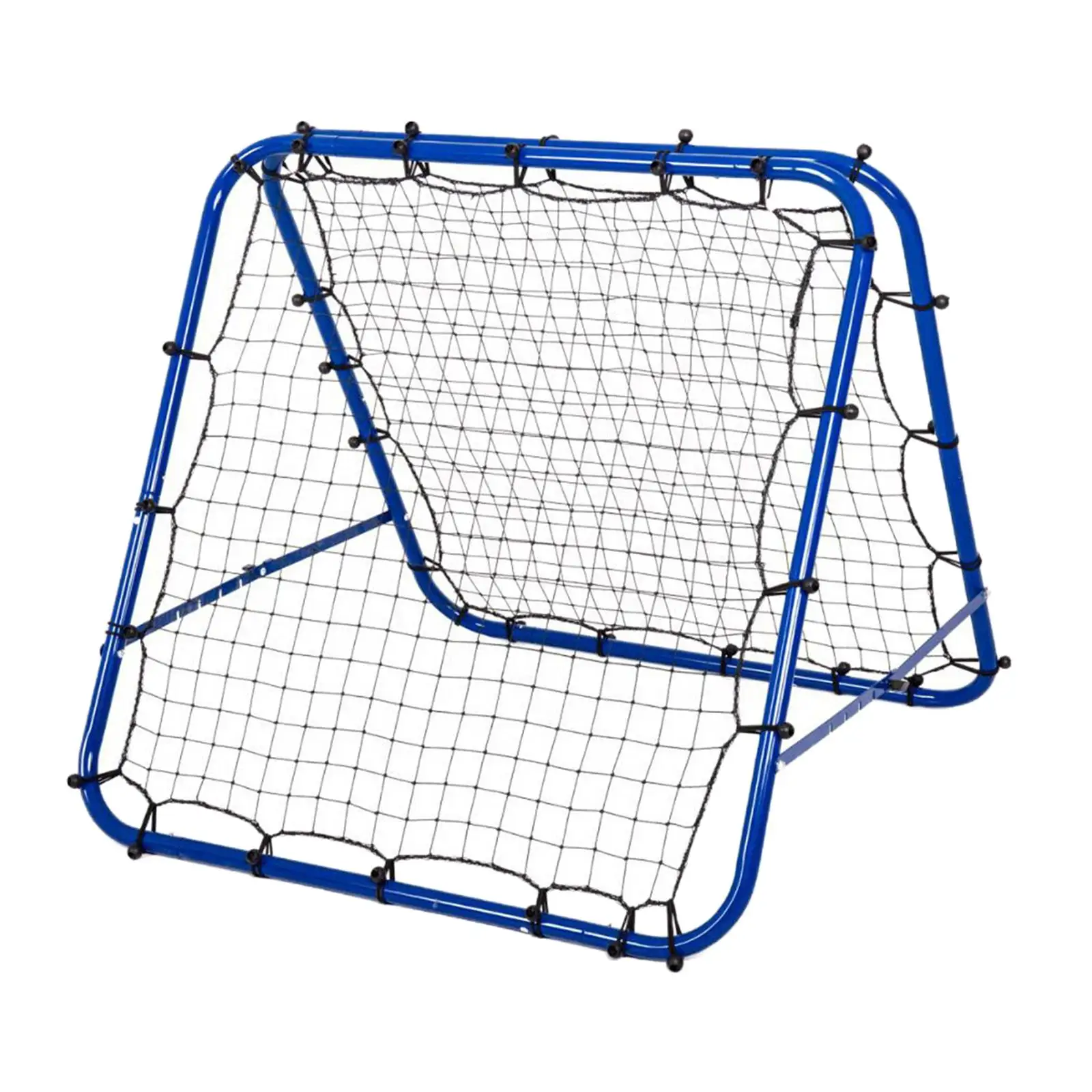 Portable Soccer Goal for Kids and Adults Soccer Rebounder Net Steel Frame
