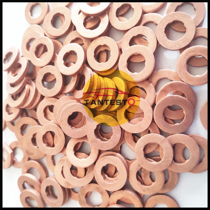 7x15mm/9x18mm Diesel Common Rail Einspritz düse Kupfer Unter leg scheibe Dichtung o Ring Pad Dichtung pumpe Reparatur werkzeug – Detail 6